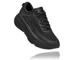 HOKA ONE ONE Bondi 7 - Women's Running Shoes - Black / Black