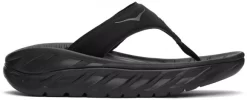 Hoka One One Black ORA Recovery Sandals