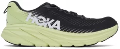 Hoka One One Black & Green Rincon 3 Sneakers