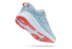 Hoka One One Bondi 7 Large 2E Running Shoes Blue Red Women -Discover Hoka One One's Fashion Footwear 218699361c9e31f9a0e78.77755172