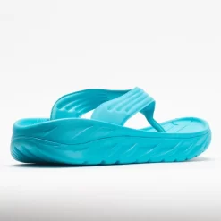 Hoka One One Ora Recovery Flip Men's Scuba Blue/Bellwether Blue -Discover Hoka One One's Fashion Footwear 570591 6