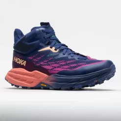 Hoka One One Speedgoat 5 Mid GTX Women's Bellwether Blue/Camellia 10 Hoka One One Speedgoat 5 Mid GTX Women's Bellwether Blue/Camellia -Discover Hoka One One's Fashion Footwear 631326 5
