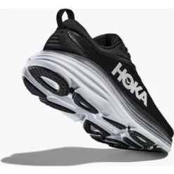 Hoka One One Bondi 8 M - Black/White -Discover Hoka One One's Fashion Footwear Hoka One One Bondi 8 M Black White 2