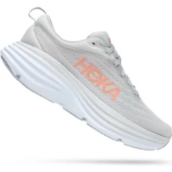 Hoka One One Bondi 8 W - Harbor Mist/Lunar Rock -Discover Hoka One One's Fashion Footwear Hoka One One Bondi 8 W Harbor Mist Lunar Rock 4