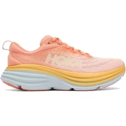 Hoka One One Bondi 8 W - Shell Coral/Peach Parfait