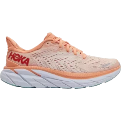 Hoka One One Clifton 8 W - Cantaloupe/Silver Peony